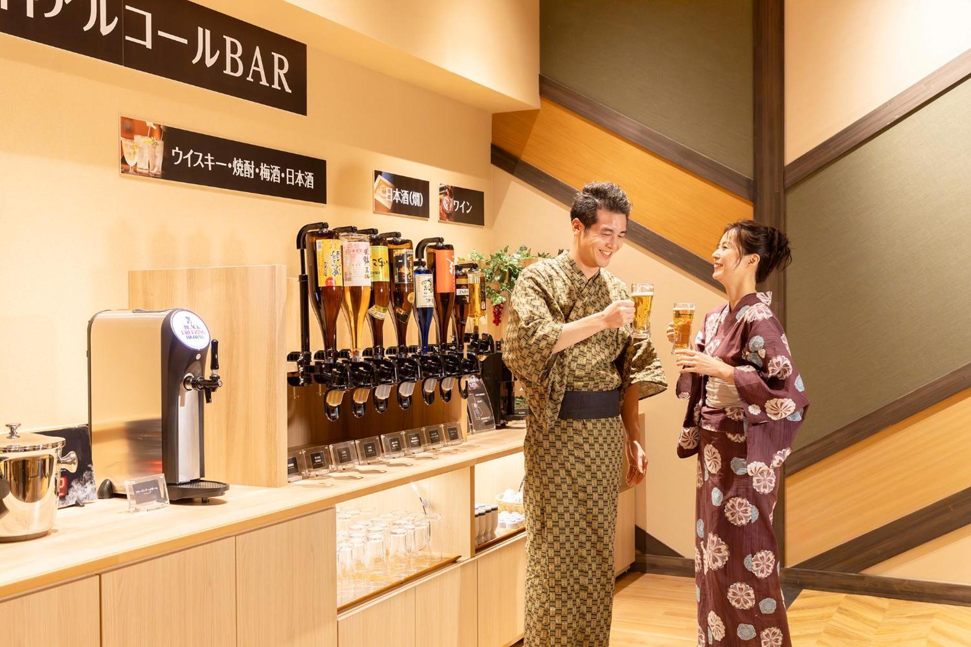 Ooedo Onsen Monogatari Premium Yamanaka Grand Hotel Кага Экстерьер фото