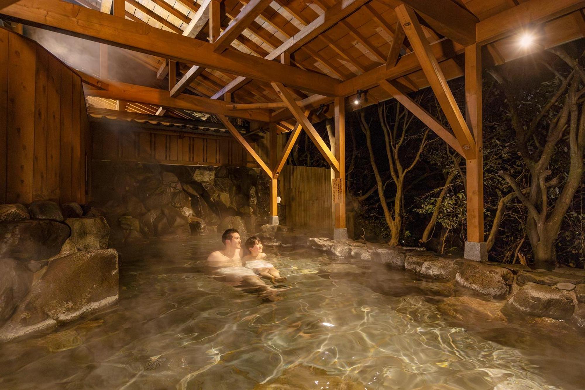 Ooedo Onsen Monogatari Premium Yamanaka Grand Hotel Кага Экстерьер фото