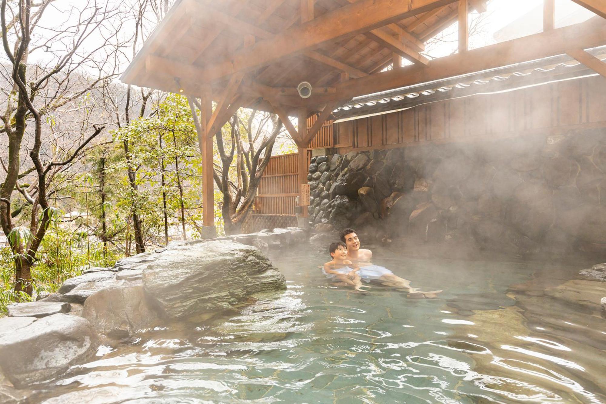 Ooedo Onsen Monogatari Premium Yamanaka Grand Hotel Кага Экстерьер фото