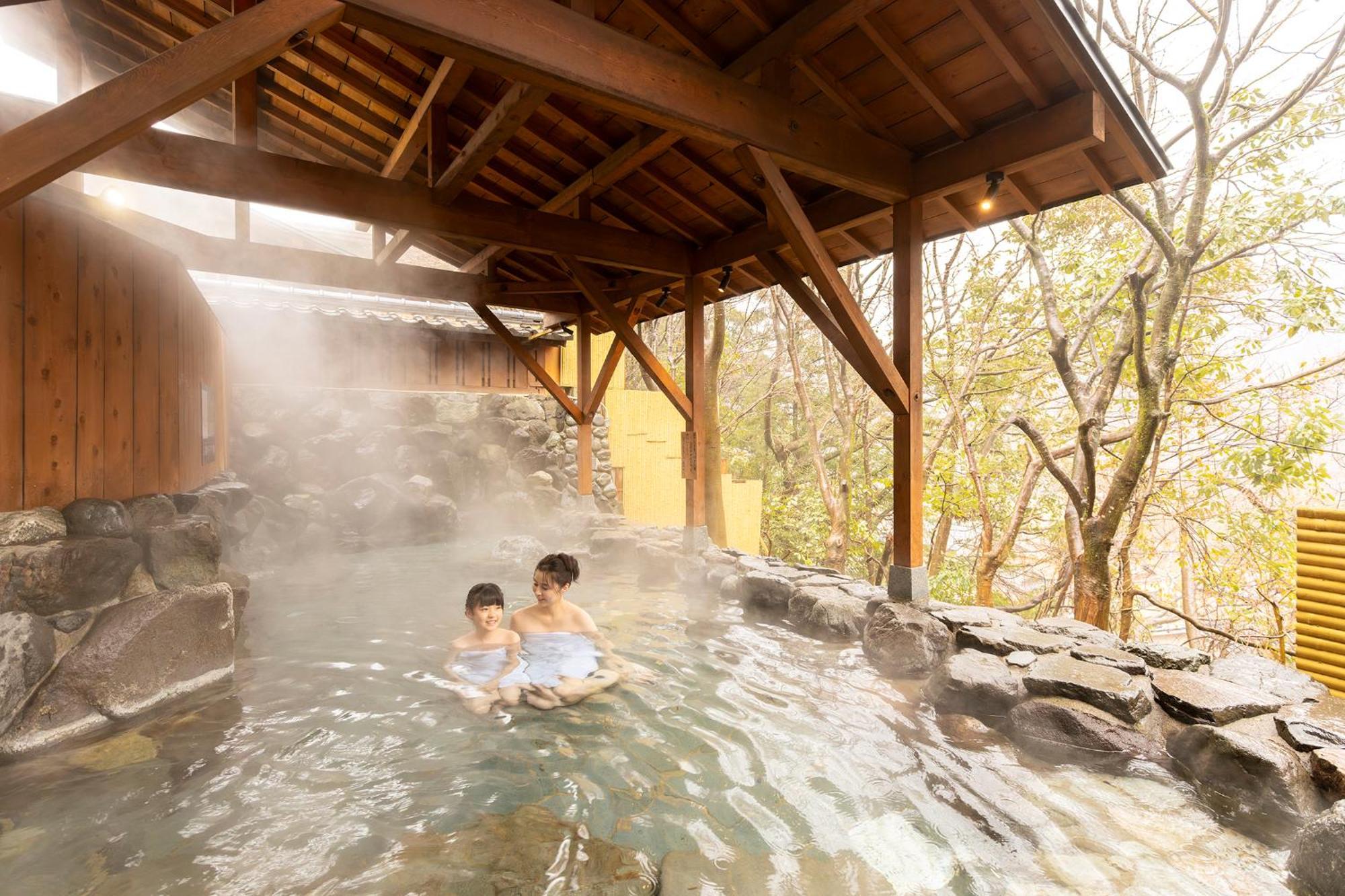 Ooedo Onsen Monogatari Premium Yamanaka Grand Hotel Кага Экстерьер фото
