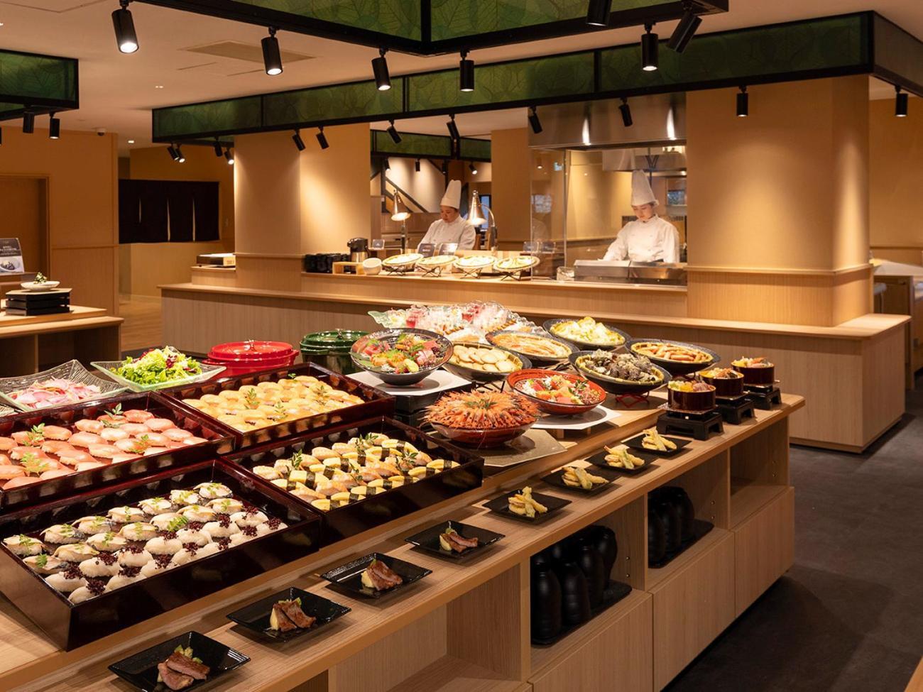 Ooedo Onsen Monogatari Premium Yamanaka Grand Hotel Кага Экстерьер фото